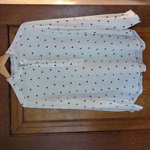 Loft Floral Print Blouse